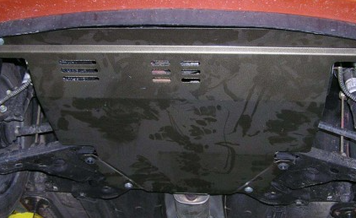 Захист двигуна Kia Picanto I (2004-2007) /V: всі/ на двигун і КПП - 2.0 мм. 100845 фото