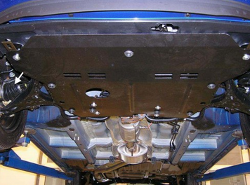 Захист двигуна Honda FR-V (2004-2009) /V: всі/ на двигун і КПП - 2.0 мм. 100570 фото