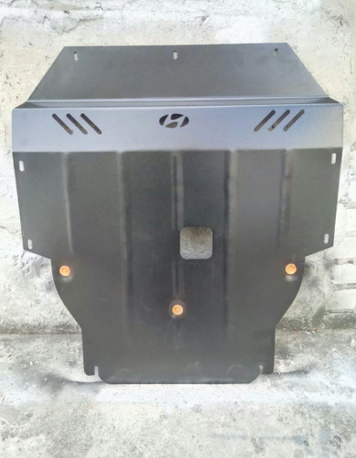 Захист двигуна Hyundai Veloster I (2011-2017) /V: всі/ на двигун і КПП - 2.0 мм. 100695 фото