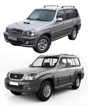 Захист на Hyundai Terracan (2001-2007 р.) I покоління вкл. з Рестайлінгом Terracan (2001-2007 р.) I покоління вкл. з Рестайлінгом фото