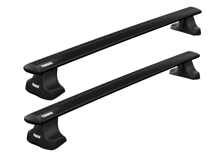 Багажник на гладкий дах Thule Wingbar Evo Rapid Black для Mitsubishi Colt (mkIX)(Z30)(3-дв.) 2004-2012 (TH 7113B-754-1358) TH 7113B-754-1358 фото