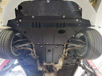 Захист двигуна Audi A5 8T (2007-2016) /V: всі/ на двигун і КПП - 2.0 мм. 100045 фото
