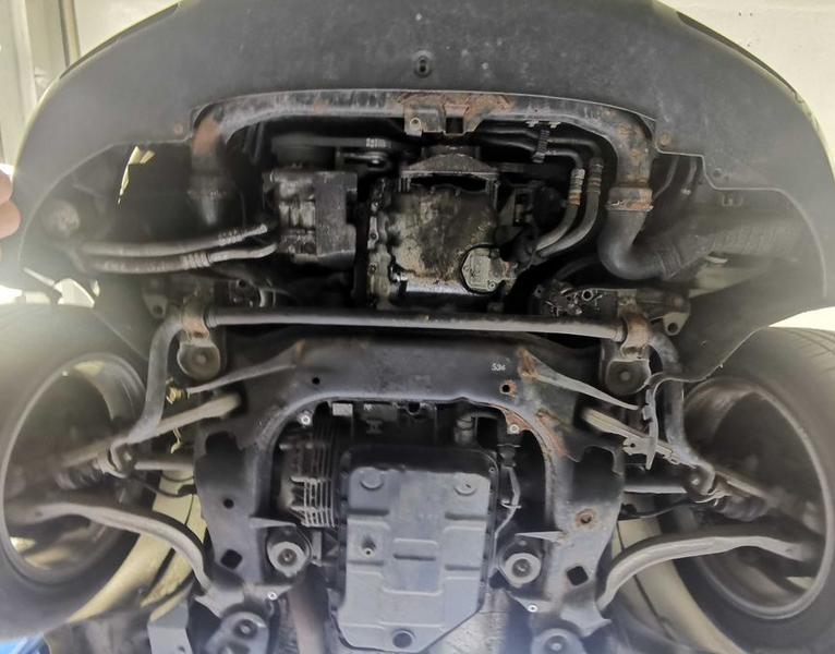 Захист двигуна Volkswagen Passat B5 (1996-2005) /V: 2.5L і більше/ на двигун - 2.0 мм. 101939 фото