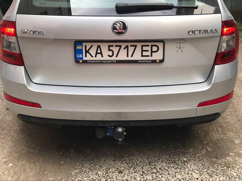 Фаркоп на SKODA OCTAVIA 2013-2020 101158 фото