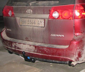 Фаркоп на TOYOTA SIENNA 2003-2020 101259 фото