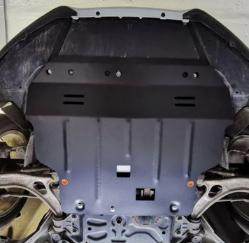 Захист двигуна Ford C-Max II (2009-2019) поверх пластику /V: всі/ на радіатор, двигун, КПП - 2.0 мм. 100397 фото