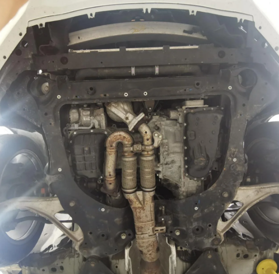 Захист двигуна Nissan Maxima A36 (2015-2023) /V: всі/ на радіатор, двигун, КПП - 2.0 мм. 101263 фото