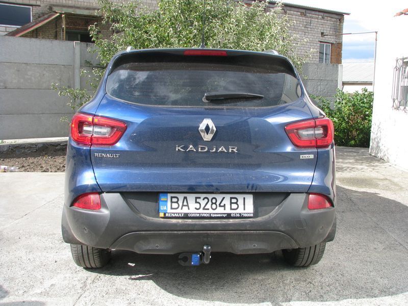 Фаркоп на RENAULT KADJAR 2015-- 101060 фото