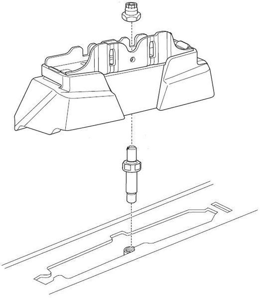 Монтажний комплект Thule 187155 для Mazda MX-30 (mkI) 2020&rarr; (TH 187155) TH 187155 фото