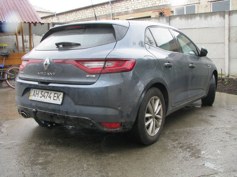 Фаркоп на RENAULT MEGANE 2015-- 101061 фото