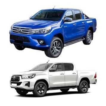 Захист на Toyota Hilux (2015-2020 р.) VIII покоління (AN110/120) вкл. з Рестайлінгом Hilux (2015-2020 р.) VIII покоління (AN110/120) вкл. з Рестайлінгом фото