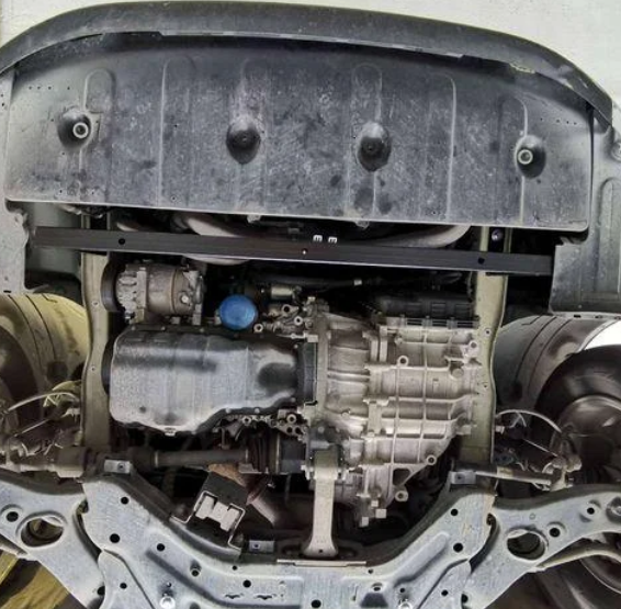 Захист двигуна Kia K5 III (TF) (2010-2015) рама "О" /V: всі/ на двигун і КПП - 2.0 мм. 100823 фото
