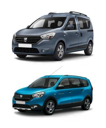 Захист на Dacia Dokker (2012-2021 р.) I покоління вкл. з Рестайлінгом Dacia Dokker (2012-2021 р.) I покоління вкл. з Рестайлінгом фото