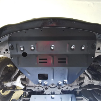 Захист двигуна Infiniti G37 (V36) (2010-2013) 4WD /V: 3.7L/ на радіатор і двигун - 2.0 мм. 100724 фото