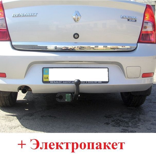Фаркоп на RENAULT LOGAN 2004-2012 101114 фото