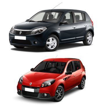 Захист на Renault Sandero (2008-2012 р.) I покоління (B90) вкл. з Рестайлінгом Renault Sandero (2008-2012 р.) I покоління (B90) вкл. з Рестайлінгом фото