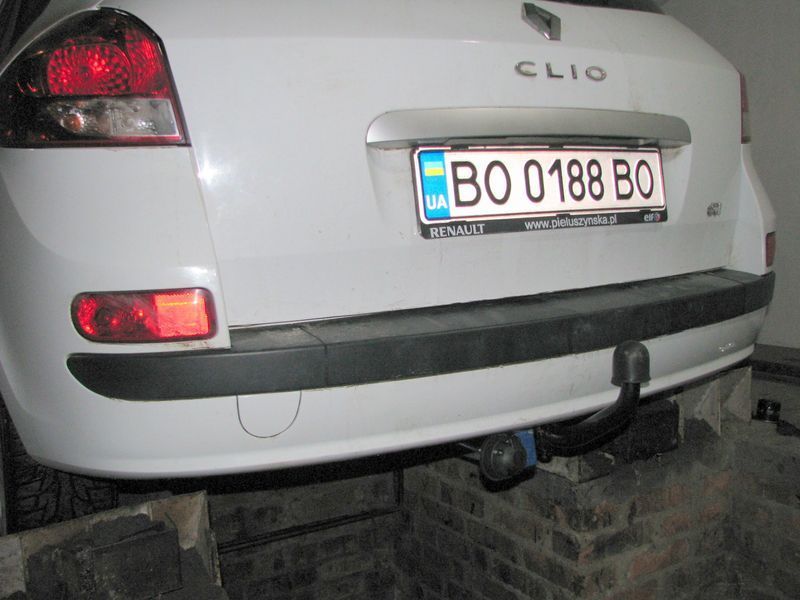 Фаркоп на RENAULT CLIO 2008-2013 Ф-А-101065 фото