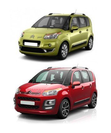 Захист на Citroen C3 Picasso (2008-2017 р.) I покоління (SH) вкл. з Рестайлінгом C3 Picasso (2008-2017 р.) I покоління (SH) вкл. з Рестайлінгом фото