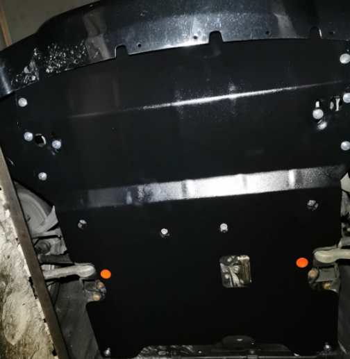 Захист двигуна BMW 3 Series F30/F31/F34/F35 (2012-2019) 4WD, замість пластику /V: всі/ на радіатор і двигун - 2.0 мм. 100091 фото