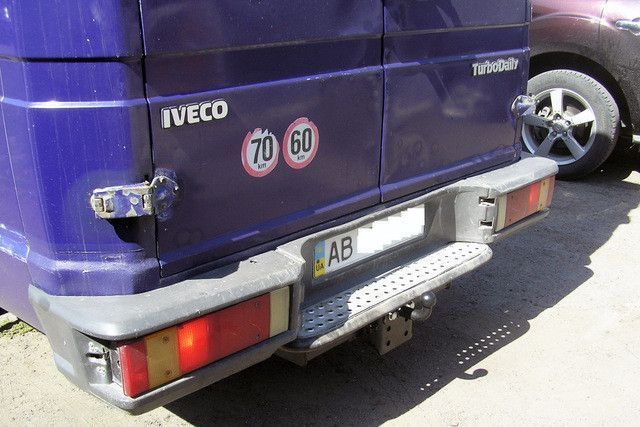 Фаркоп на IVECO DAILY 1999-2006 100548 фото