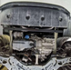 Захист двигуна Hyundai Sonata VI (YF) (2009-2014) рама "Х" /V: всі/ на двигун і КПП - 2.0 мм. 100666 фото 2