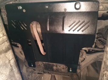 Захист двигуна Nissan Micra K12 (2003-2010) /V: всі/ на двигун і КПП - 2.0 мм. 101266 фото