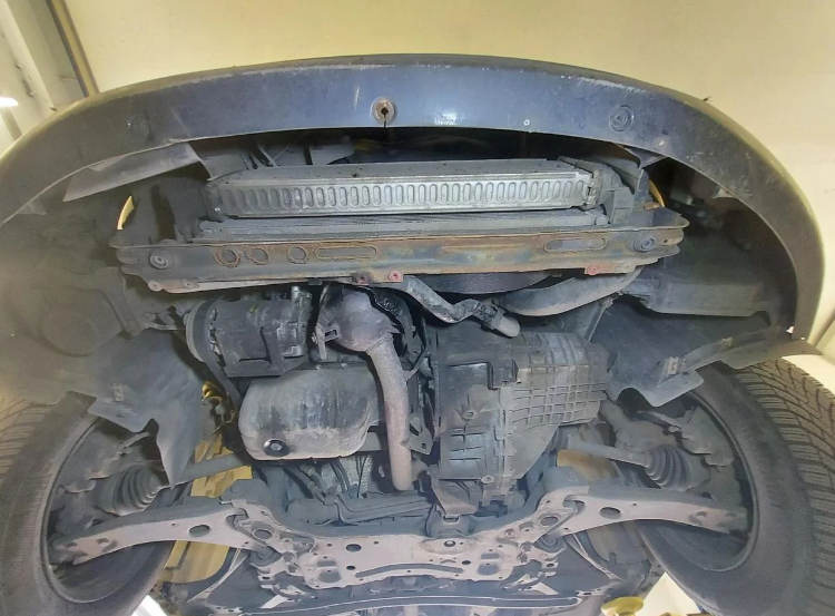 Захист двигуна Ford Focus C-Max I (2003-2007) /V: всі/ на радіатор, двигун, КПП - 2.0 мм. 100450 фото