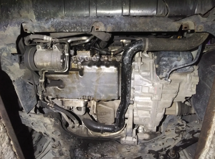 Захист двигуна Ford Kuga I (2008-2013) /V: всі/ на двигун і КПП - 2.0 мм. 100475 фото