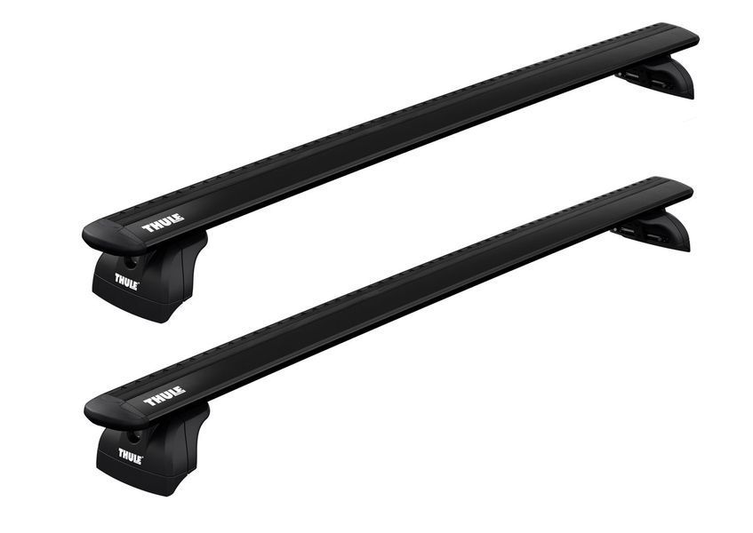 Багажник на інтегровані рейлінги Thule Wingbar Evo Rapid Black для Peugeot 508 (mkI)(універсал) 2010-2018 (TH 7112B-753-4018) TH 7112B-753-4018 фото