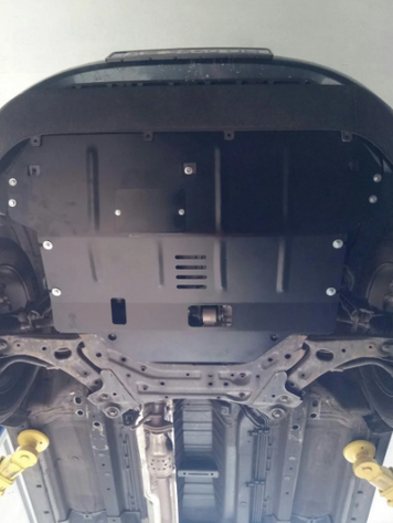 Захист двигуна Kia Sportage III (SL) (2010-2015) замість пластику /V: всі/ на радіатор, двигун, КПП - 2.0 мм. 100876 фото
