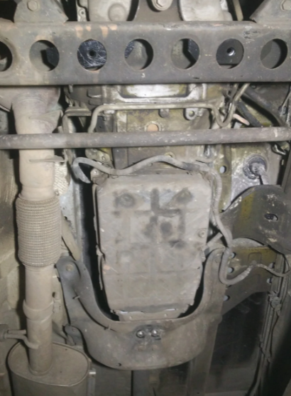 Захист двигуна Mercedes V (W447) (2014+) 4WD /V: всі/ на двигун - 2.0 мм. 101158 фото