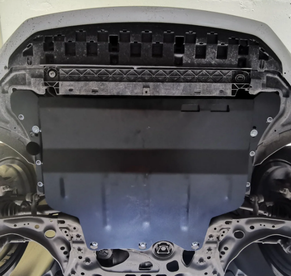 Захист двигуна Volkswagen Golf VII (2012-2021) /V: всі/ на двигун і КПП - 2.0 мм. 101919 фото