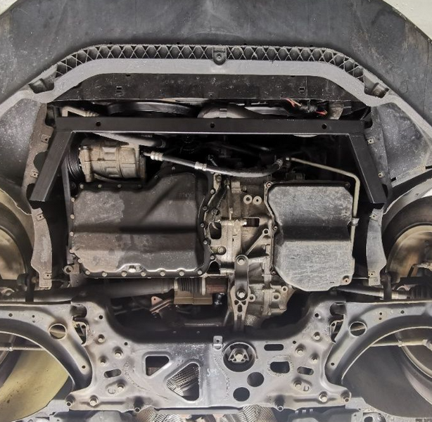 Захист двигуна Volkswagen Passat B7 (2010-2015) Америка /V: 2.5L/ на двигун і КПП - 2.0 мм. 101944 фото