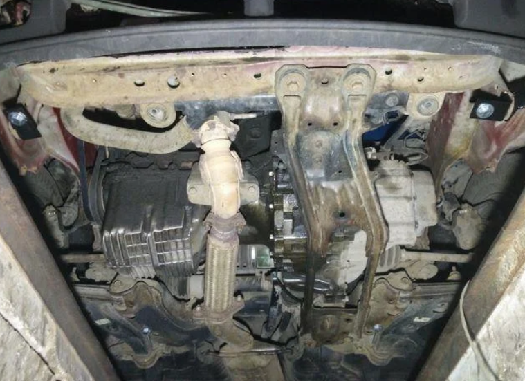 Захист двигуна Mazda 323 (BG) (1989-1994) /V: всі/ на двигун і КПП - 2.0 мм. 101027 фото