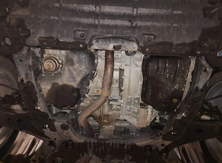 Захист двигуна Toyota Avalon IV (XX40) (2012-2018) /V: всі/ на двигун і КПП - 2.0 мм. 101745 фото