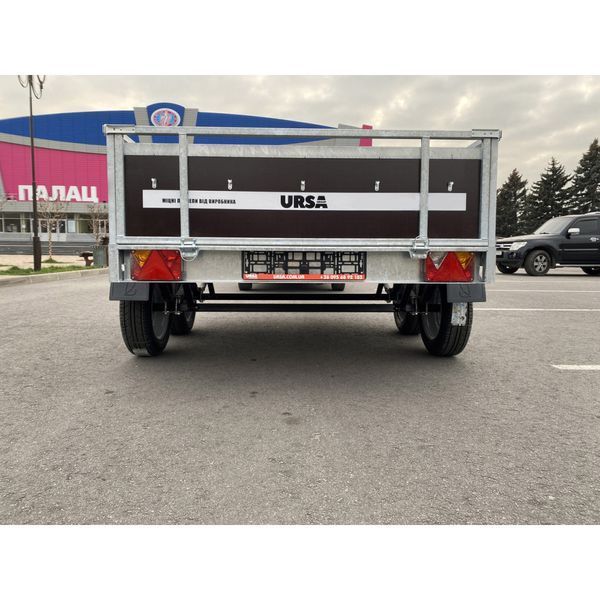 Причіп легковий бортовий двохосний Оптіма 2500х1500 1241501215 фото