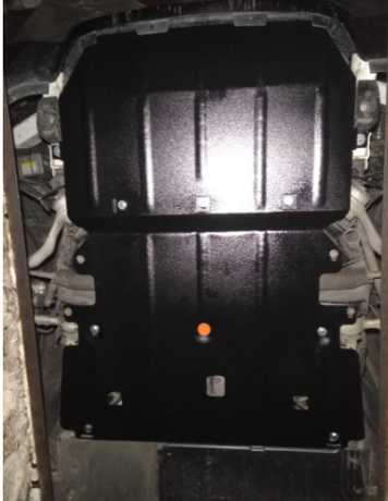 Захист двигуна BMW 1 Series F20/F21 (2011-2019) /V: всі/ на радіатор і двигун - 2.0 мм. 100078 фото