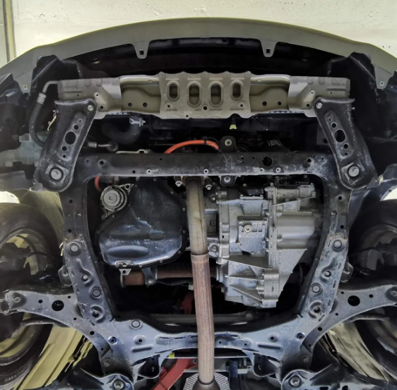 Захист двигуна Lexus RX III (RX350) (2008-2015) /V: 3.5L/ на двигун і КПП - 2.0 мм. 100978 фото