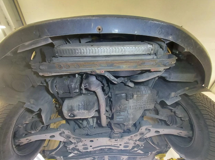 Захист двигуна Ford Focus II (2004-2011) /V: всі/ на радіатор, двигун, КПП - 2.0 мм. 100453 фото