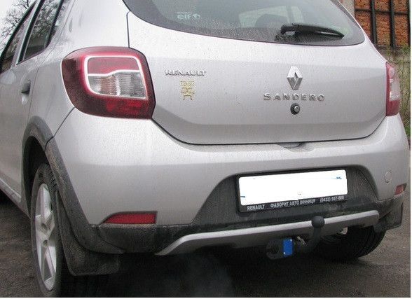 Фаркоп на RENAULT SANDERO STEPWAY 2010-2013 101073 фото