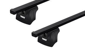 Багажник на рейлінги Thule Squarebar Evo Rapid для Seat Arona (mkI) 2017&rarr;; Volkswagen Golf (mkVII)(універсал) 2012-2019 (TH 7121-753-4097) TH 7121-753-4097 фото