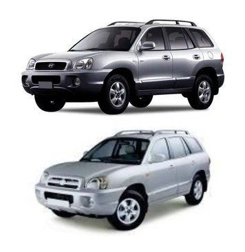 Захист на Hyundai Santa Fe (2001-2006 р.) I покоління (SM) вкл. з Рестайлінгом Santa Fe (2001-2006 р.) I покоління (SM) вкл. з Рестайлінгом фото