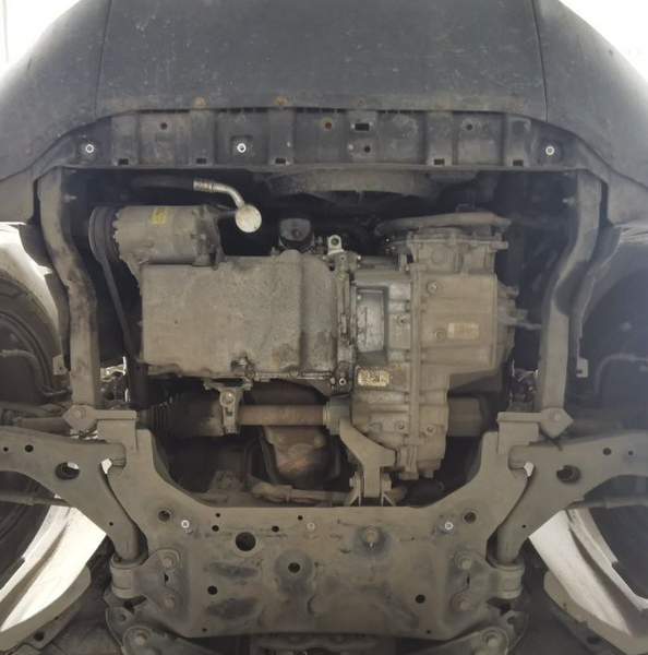 Захист двигуна Ford Kuga II (2013-2019) /V: всі/ на радіатор, двигун, КПП - 2.0 мм. 100479 фото