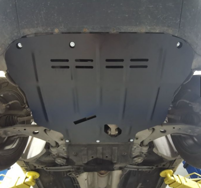Захист двигуна Ford Kuga II (2013-2019) /V: всі/ на радіатор, двигун, КПП - 2.0 мм. 100479 фото