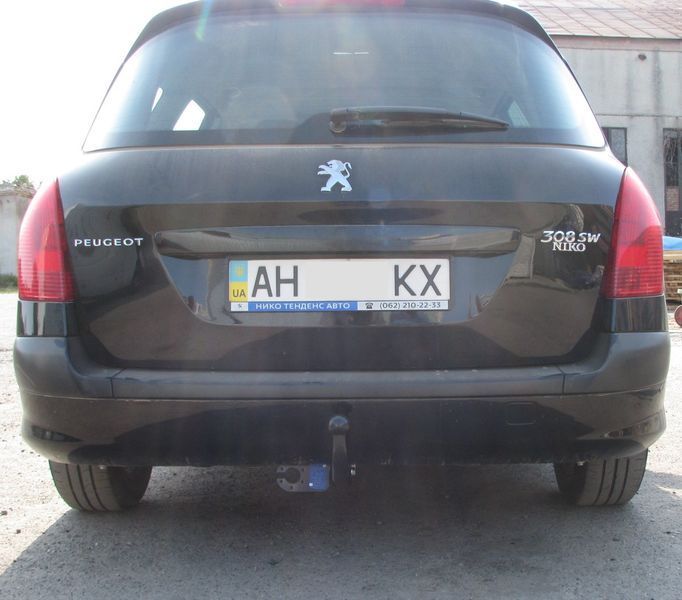 Фаркоп на PEUGEOT 308 2008-2014 101025 фото