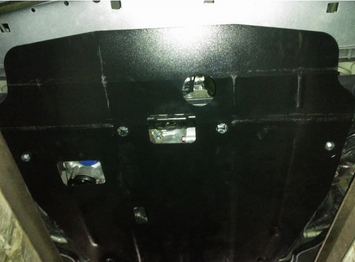 Захист двигуна Honda Civic VIII (2006-2011) Седан /V: крім 2.0L/ на радіатор, двигун, КПП - 2.0 мм. 100555 фото