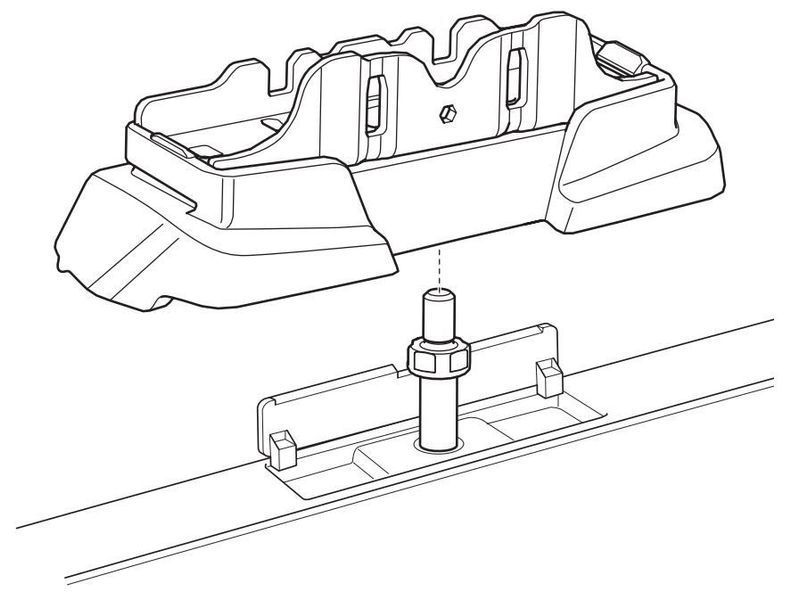 Монтажний комплект Thule 187088 для Citro&euml;n C4 (mkI)(хетчбек) 2004-2010 (TH 187088) TH 187088 фото