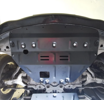 Захист двигуна Infiniti Q40 (V36) (2013-2016) 2WD /V: 3.7L/ на радіатор і двигун - 2.0 мм. 100732 фото