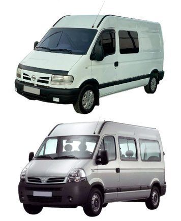 Захист на Nissan Interstar (1998-2010 р.) II покоління (X70) вкл. з Рестайлінгом Interstar (1998-2010 р.) II покоління (X70)  вкл. з Рестайлінгом фото