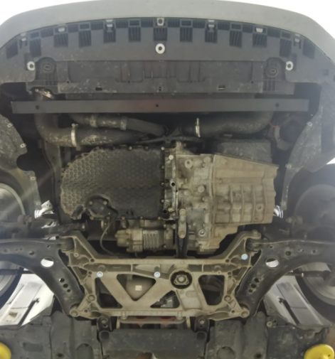Захист двигуна Audi A3 8V (2012-2020) /V: всі/ на двигун і КПП - 2.0 мм. 100031 фото